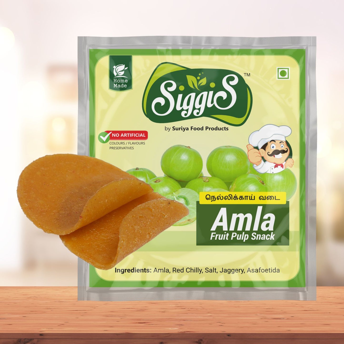 Amla Fruit Pulp Snack