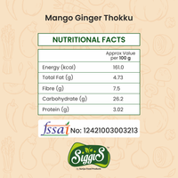 Mango Ginger Thokku