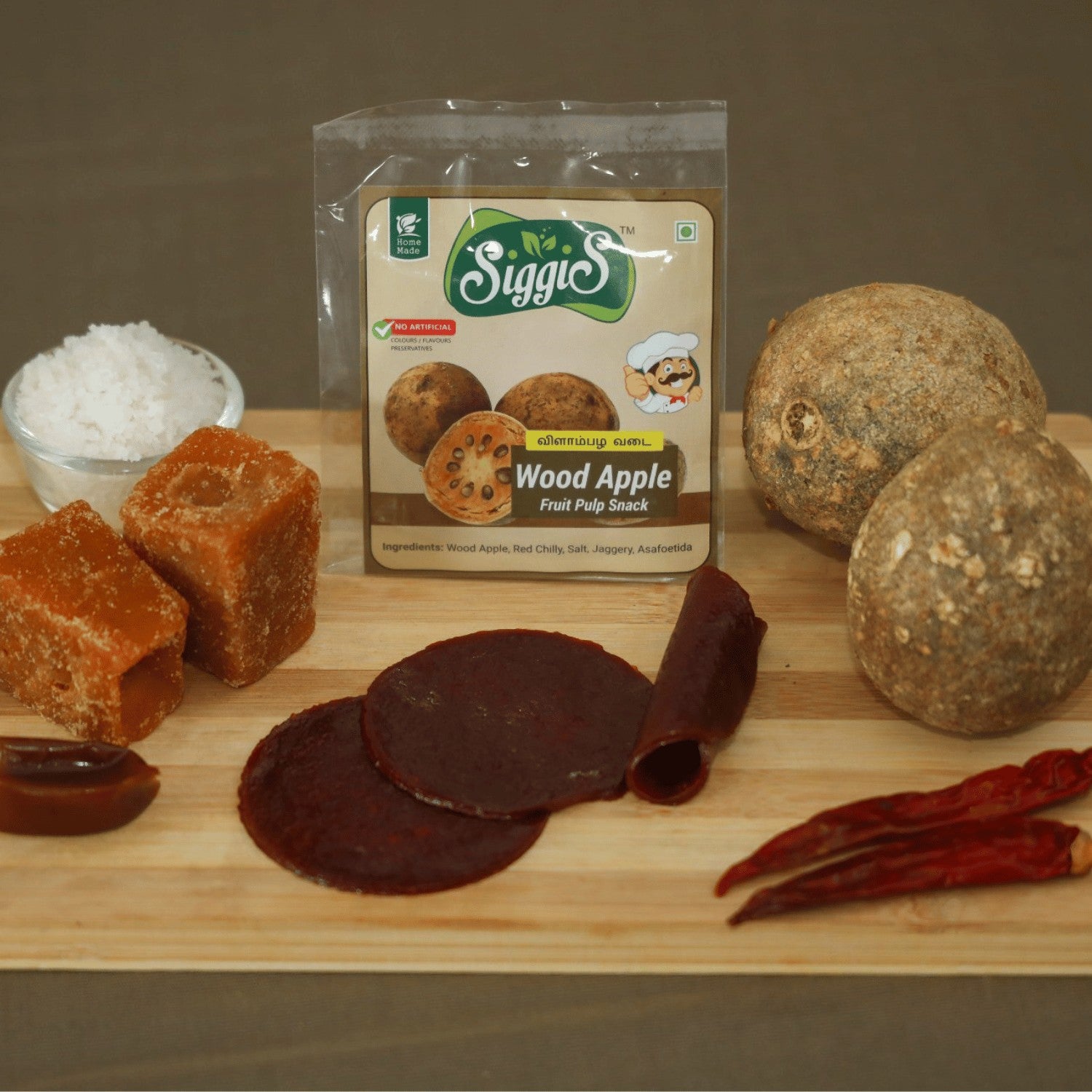 SiggiS - Wood Apple Fruit Pulp Snack – Siggis Foods